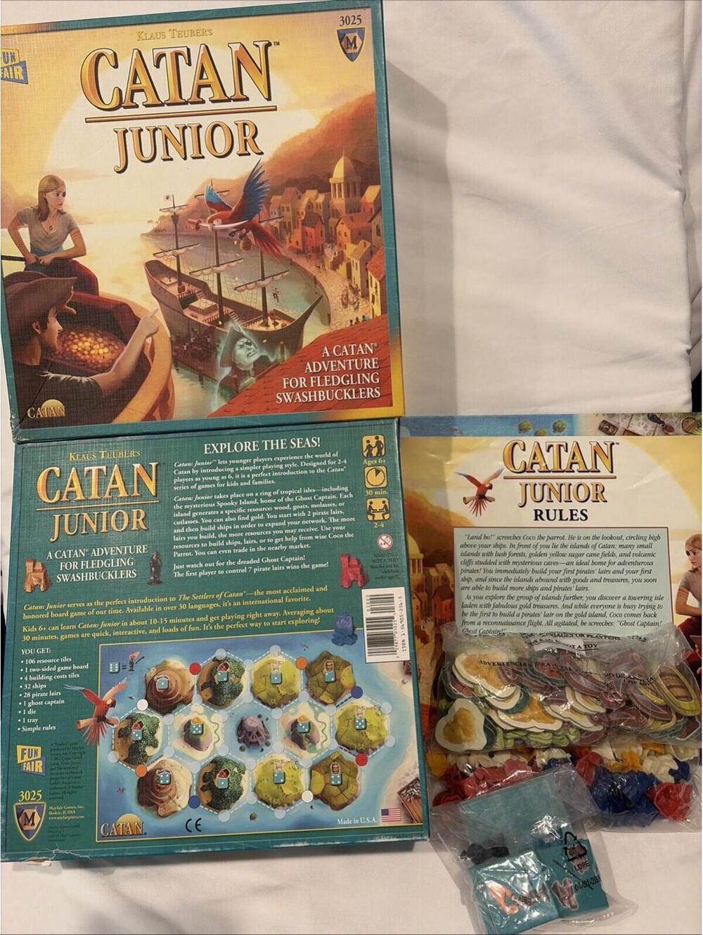 Complete - Catan Junior - A Catan Adventure for Fledgling Swashbucklers